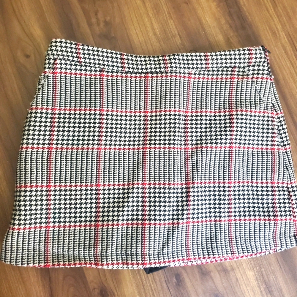 Plaid Mini skirt/skort
